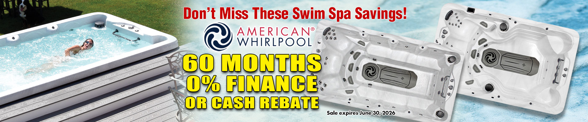 American Whirlpool Swim Spas